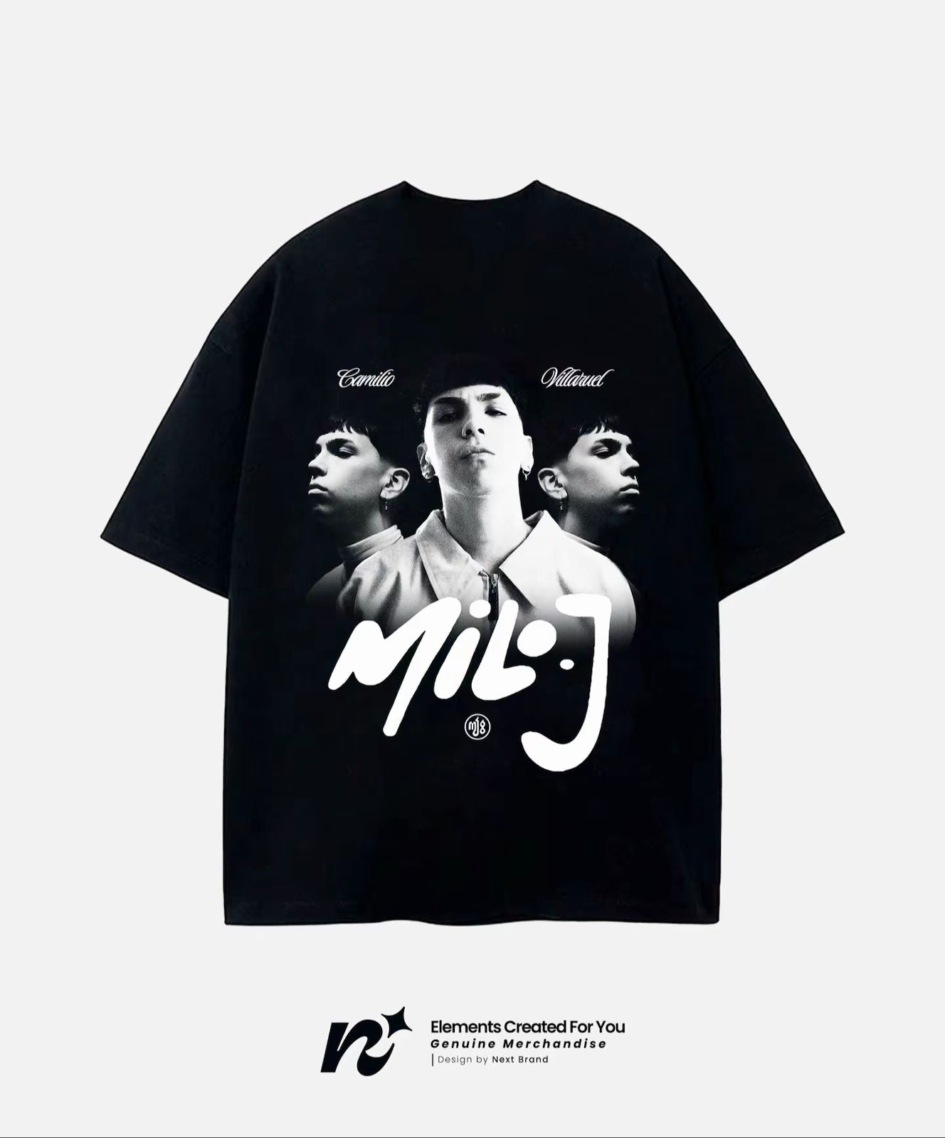 Camiseta Oficial Milo J - Edición Negra