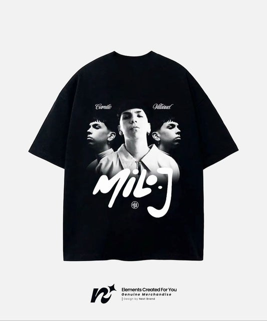 Camiseta Oficial Milo J - Edición Negra