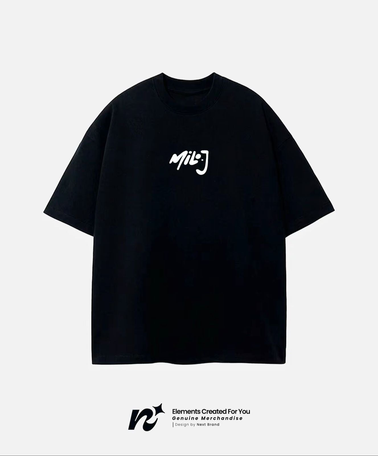 Camiseta Oficial Milo J - Edición Negra