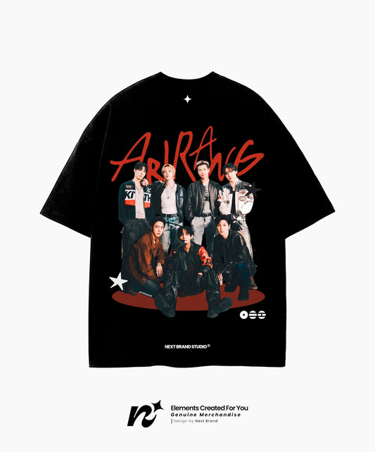 Camiseta BTS ARMY Negra