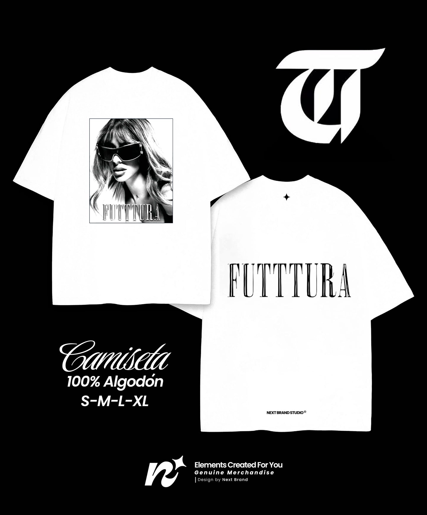 Camiseta TINI – Futttura Photo Edition Blanca