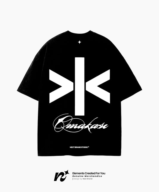Camiseta Álvaro Díaz OMAKASE Logo — Negra