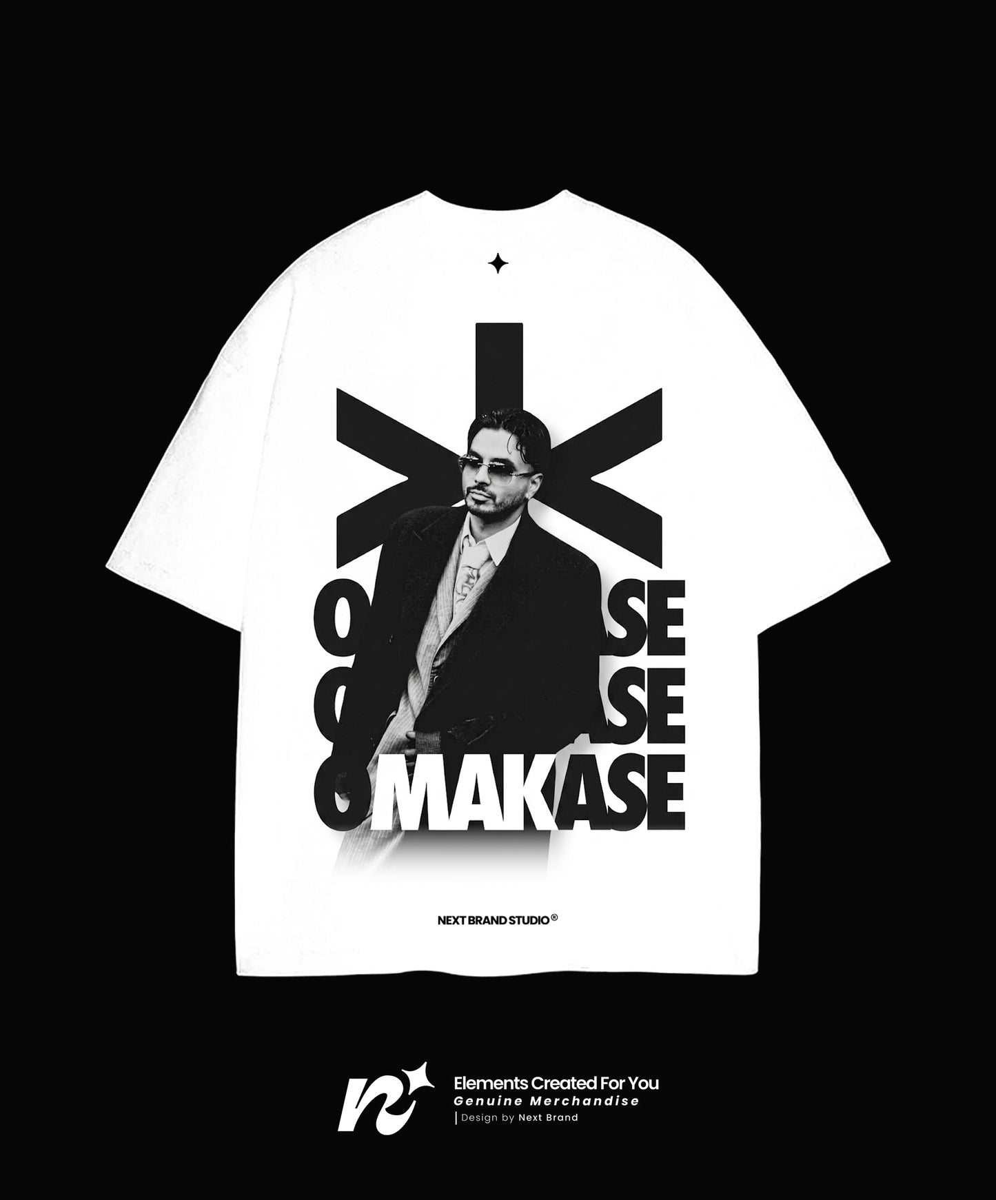 Camiseta Álvaro Díaz OMAKASE Photo — Blanca