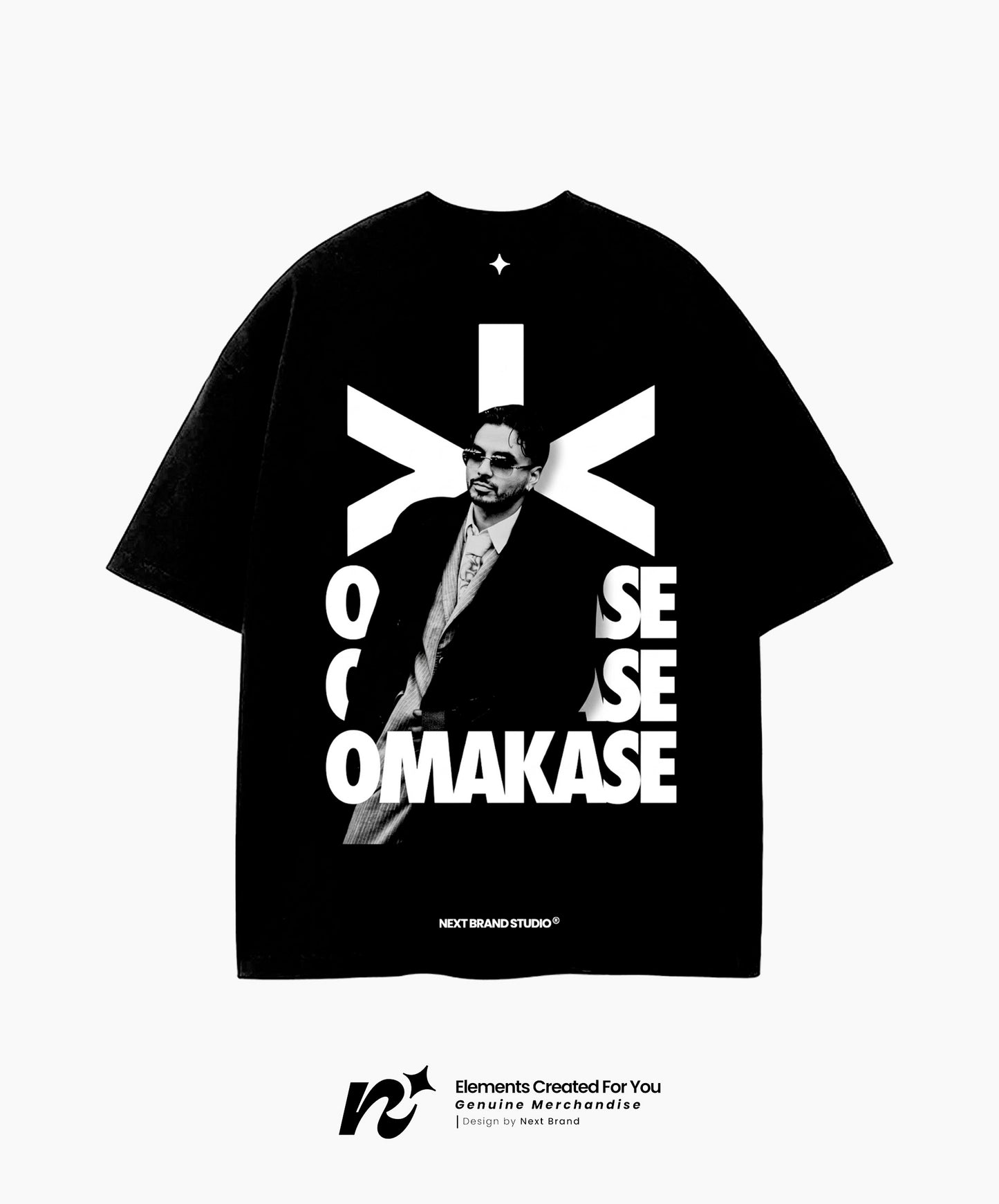 Camiseta Álvaro Díaz OMAKASE Photo — Negra
