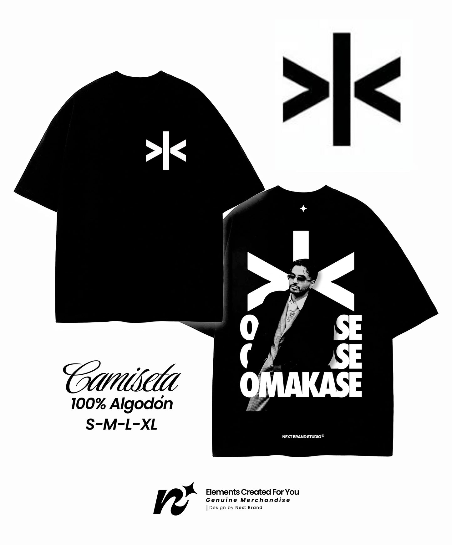 Camiseta Álvaro Díaz OMAKASE Photo — Negra