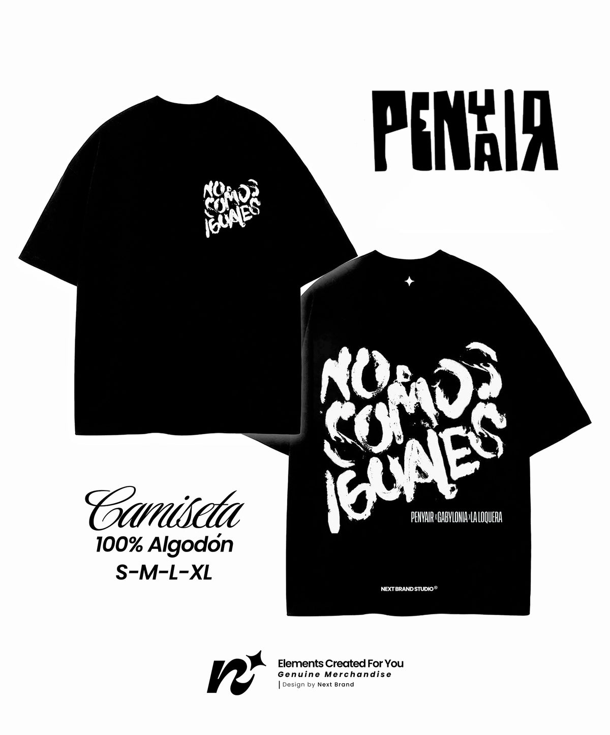 Camiseta PENYAIR "No Somos Iguales"